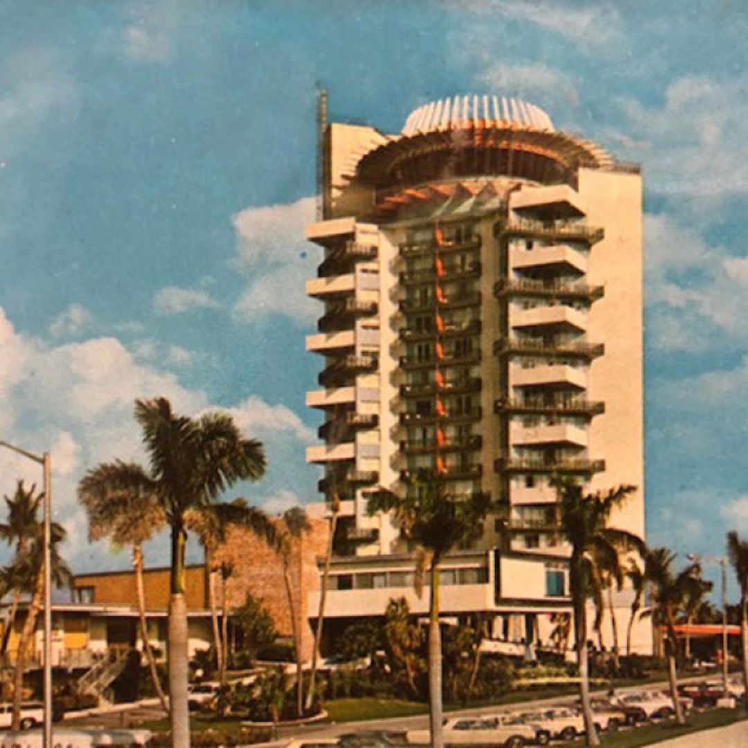  Historical photo of Pier Sixty-Six Hotel in Fort Lauderdale before renovations